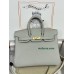 Birkin25  80/珍珠灰/Pearl Grey (Gris Perle)  パールグレー フランス輸入素材 Togo トゴ
