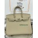 Birkin25  S2/风衣灰/风衣米色 Trench  トレンチ フランス輸入素材 Togo トゴシルバー金具