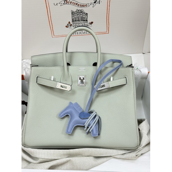 Birkin25 冰晶灰 グリパンタン Gris Neve フランス輸入素材 Togo トゴ