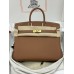 Birkin25  37 /Gold   ゴールド フランス輸入素材 Togo トゴゴールド金具
