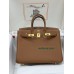 Birkin25  37 /Gold   ゴールド フランス輸入素材 Togo トゴゴールド金具