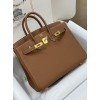 Birkin25  37 /Gold   ゴールド フランス輸入素材 Togo トゴゴールド金具