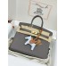 Birkin25  8F/锡器灰/Etain エタン フランス輸入素材 Togo トゴゴールド金具