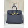 Birkin25  2Z/ Blue nuit ブルーニュイ フランス輸入素材 Togo トゴゴールド金具