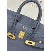 Birkin25  2Z/ Blue nuit ブルーニュイ フランス輸入素材 Togo トゴゴールド金具
