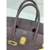 Birkin25 0G/马鞍红/Rouge Sellier  ルージュセリエ フランス輸入素材 Togo トゴゴールド金具