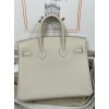 Birkin25cm 10/奶昔白/Craie  クレ フランス輸入素材 Togo トゴゴールド金具