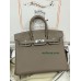 Birkin25cm  18/大象灰/Étoupe Greyエトゥープ フランス輸入素材 Togo トゴシルバー金具