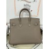 Birkin25cm  18/大象灰/Étoupe Greyエトゥープ フランス輸入素材 Togo トゴシルバー金具