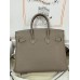 Birkin25cm  18/大象灰/Étoupe Greyエトゥープ フランス輸入素材 Togo トゴシルバー金具