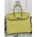Birkin25 1Z/小鸡黄/Jaune Poussin  ジョーヌプッサン フランス輸入素材 Togo トゴ