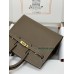 Birkin 25cm 18/大象灰/Étoupe Grey エトゥープ フランス輸入素材ヴォーエプソン Epsom ゴールド金具