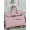 Birkin 25cm 3Q/新樱花粉/Rose Sakura  ローズサクラ フランス輸入素材 ヴォーエプソン Epsom