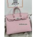 Birkin 25cm 3Q/新樱花粉/Rose Sakura ローズサクラ フランス輸入素材 ヴォーエプソン Epsom