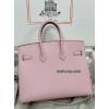 Birkin 25cm 3Q/新樱花粉/Rose Sakura  ローズサクラ フランス輸入素材 ヴォーエプソン Epsom