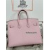 Birkin 25cm 3Q/新樱花粉/Rose Sakura ローズサクラ フランス輸入素材 ヴォーエプソン Epsom
