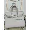 Birkin 25cm 9W/梦幻紫/Crocus  クロッカス フランス輸入素材ヴォーエプソン Epsomシルバー金具