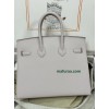Birkin 25cm 9W/梦幻紫/Crocus  クロッカス フランス輸入素材ヴォーエプソン Epsomシルバー金具