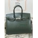 Birkin 25cm V6/丛林绿/Canope カノピ box ボックスカーフシルバー金具