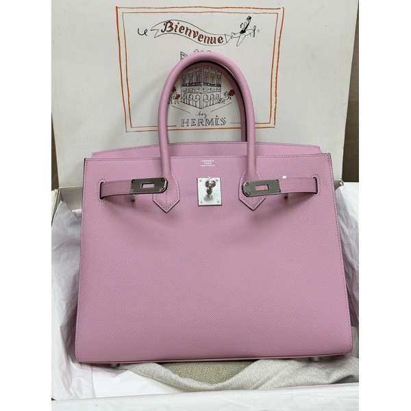 Birkin 30cm X9/锦葵紫/Mauve Sylvestre   モーヴシルベストル フランス輸入素材ヴォーエプソン Epsom