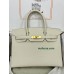 Birkin30cm 10/奶昔白/Craie  クレ フランス輸入素材ヴォーエプソン Epsom ゴールド金具