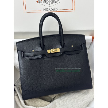 Birkin25cm 89/黑色/Black (Noir) ブラック