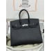 Birkin25cm 89/黑色/Black (Noir) ブラック