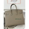 Birkin25cm 18/大象灰/Étoupe Grey (Étoupe)  エトゥープ フランス輸入素材ヴォーエプソン Epsom