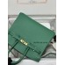 Birkin25cm U4/丝绒绿/Vert Vertigo  ヴェールヴェルティゴ フランス輸入素材 スイフト swift 平纹 ゴールド金具