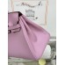 Birkin25cm X9/锦葵紫/Mauve Sylvestre   モーヴシルベストル フランス輸入素材 スイフト swift 平纹 ゴールド金具