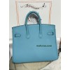 Birkin25cm P3/北方蓝/Blue du Nord  ブルーノール フランス輸入素材 スイフト swift 