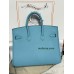 Birkin25cm P3/北方蓝/Blue du Nord  ブルーノール フランス輸入素材 スイフト swift 