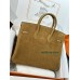 Birkin25cm 4G/焦糖色/Brulee  ブリュレ フランス輸入素材 スイフト swift ゴールド金具