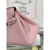 Birkin25cm 3Q/新樱花粉/Rose Sakura   ローズサクラ フランス輸入素材 スイフト swift 平纹 ゴールド金具