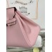 Birkin25cm 3Q/新樱花粉/Rose Sakura   ローズサクラ フランス輸入素材 スイフト swift 平纹 ゴールド金具