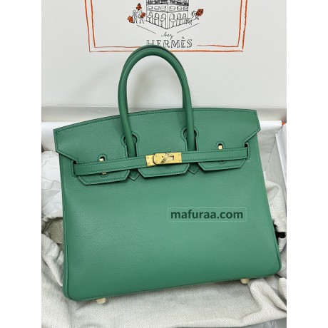 Birkin30cm U4/丝绒绿/Vert Vertigo  ヴェールヴェルティゴ フランス輸入素材 スイフト swift 平纹