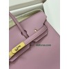 Birkin30cm X9/锦葵紫/Mauve Sylvestre   モーヴシルベストル フランス輸入素材 スイフト swift 平纹 ゴールド金具