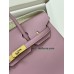 Birkin30cm X9/锦葵紫/Mauve Sylvestre   モーヴシルベストル フランス輸入素材 スイフト swift 平纹 ゴールド金具
