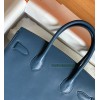 Birkin30cm S4/深邃蓝/Deep Blue    ディープブルー フランス輸入素材 スイフト swift ゴールド金具