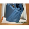 Birkin30cm S4/深邃蓝/Deep Blue    ディープブルー フランス輸入素材 スイフト swift ゴールド金具