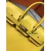 Birkin25cm 9D/琥珀黄/Jaune Ambre  ジョーヌアンブル フランス輸入素材 スイフト swift ゴールド金具