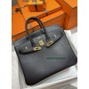 Birkin25cm 89/黑色/Black (Noir) ブラック