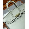 Birkin25cm 80/珍珠灰/Pearl Grey (Gris Perle)  パールグレー ，フランス輸入素材 スイフト swift   