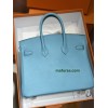 Birkin25cm P3/北方蓝/Blue du Nord  ブルーノール フランス輸入素材 スイフト swift
