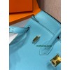 Birkin25cm P3/北方蓝/Blue du Nord  ブルーノール フランス輸入素材 スイフト swift
