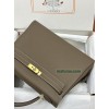 kelly32cm 8C/大象灰/Elephant Grey グリエレファント フランス輸入素材 スイフト swift ゴールド金具