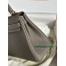 Kelly28cm 8F/锡器灰/Etain エタン フランス輸入素材 Togo トゴゴールド金具