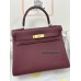 Kelly28cm K1/石榴红/Rouge Grenat  ルージュグレナ フランス輸入素材 Togo トゴゴールド金具