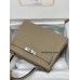 Kelly28cm S2/风衣灰/Trench トレンチ フランス輸入素材 Togo トゴシルバー金具