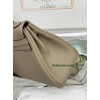 Kelly28cm S2/风衣灰/Trench  トレンチ フランス輸入素材 Togo トゴシルバー金具